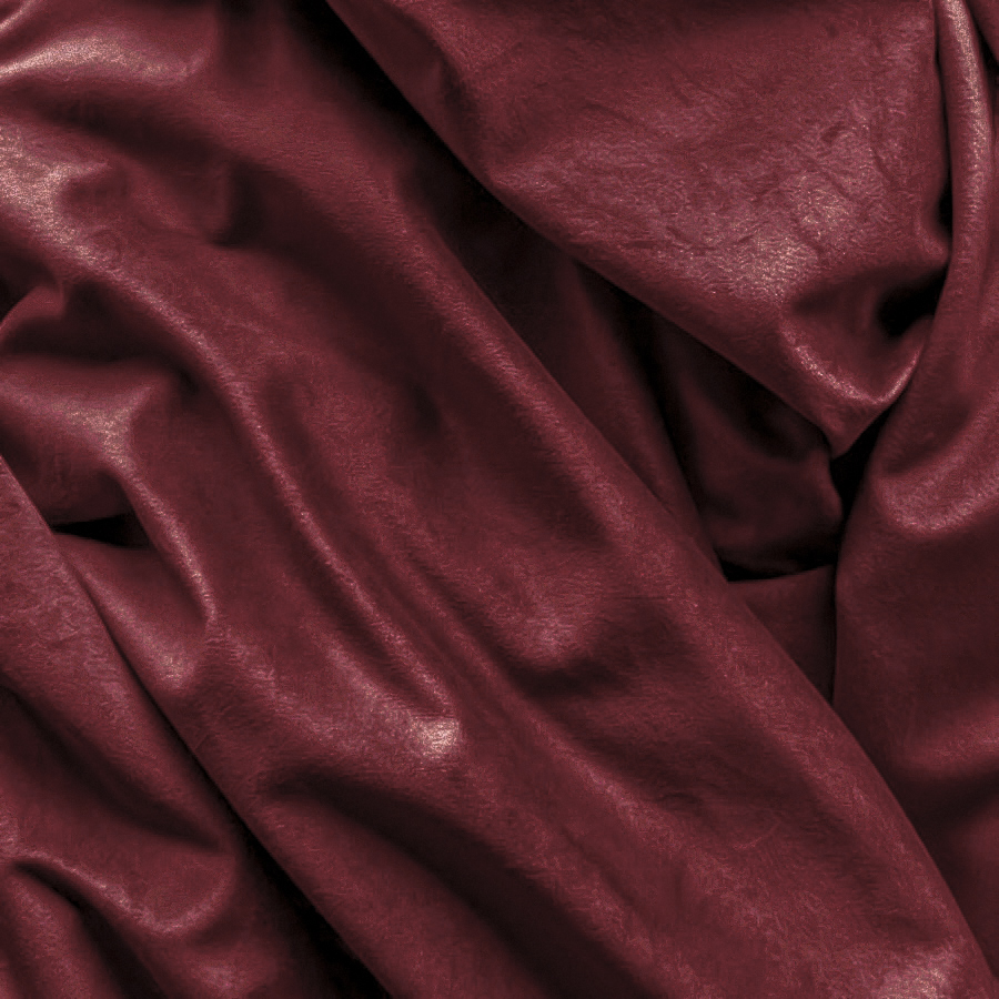 Бордовый велюр, пьяная вишня - Фото миниатюра 1